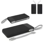 Ziara Powerbank met USB-C Lightning Kabel 10000mAh - Hidalgo Ziara Powerbank met USB-C & Lightning Kabel 10000mAh