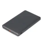 Nexus Draadloze Powerbank Geschikt voor MagSafe R-ABS 5000 mAh, zwart / donker gun metal