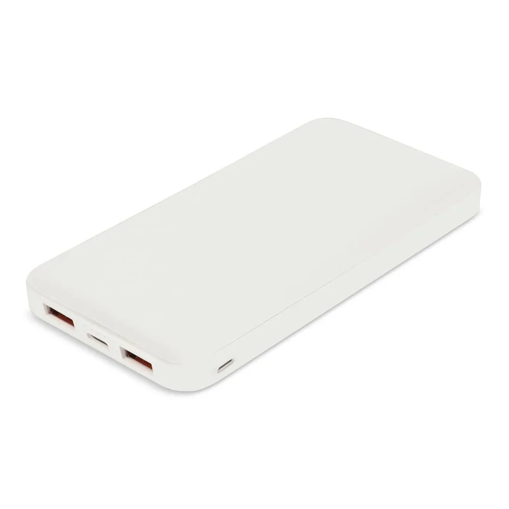 Zenith USB-C Powerbank met Power Delivery R-ABS 10000 mAh wit - Hidalgo Zenith USB-C Powerbank met Power Delivery R-ABS 10000 mAh, wit