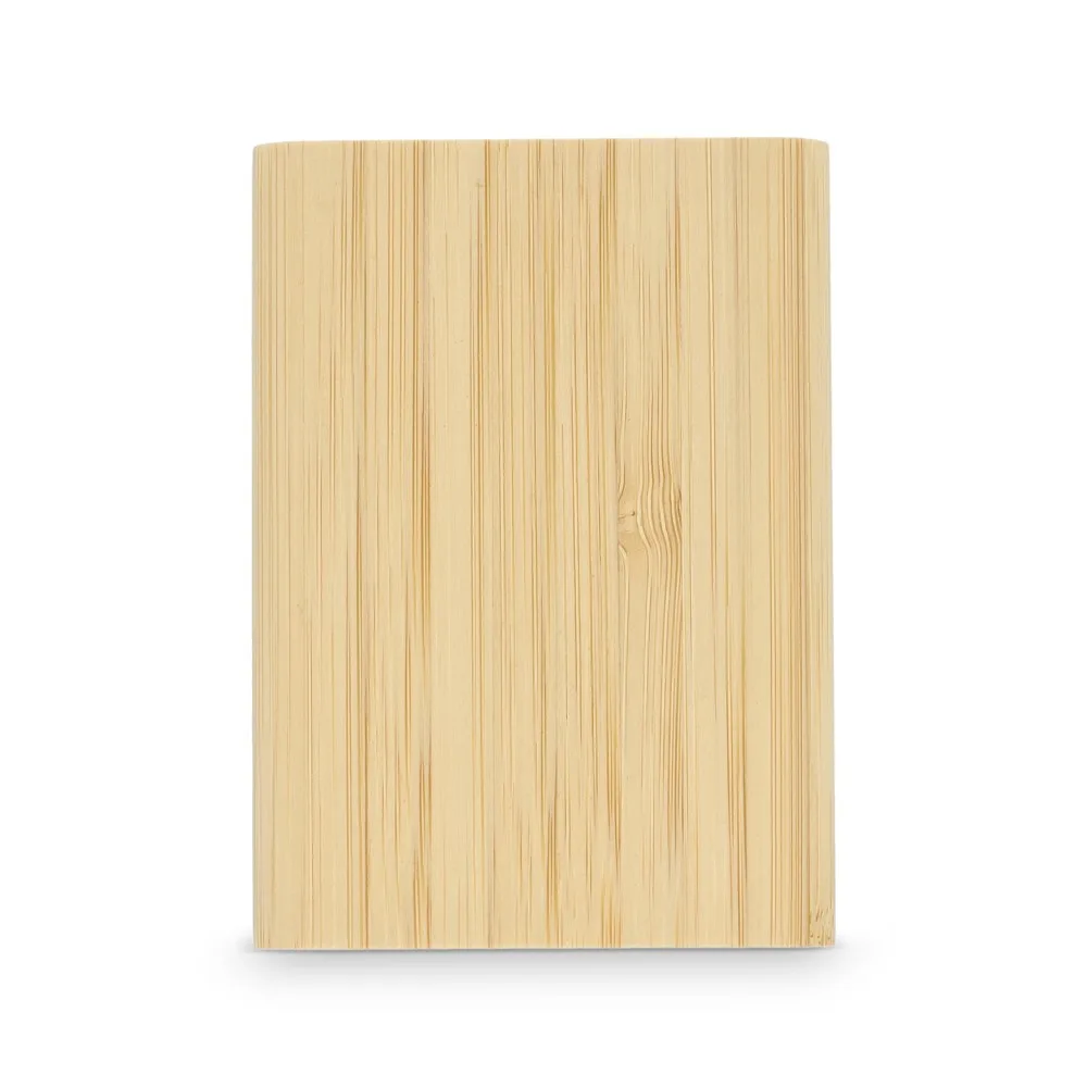 Powerbank Bamboo 5000 mAh productfoto 3 - Hidalgo Powerbank Bamboo 5000 mAh — productfoto 3