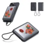 Nova Draadloze Powerbank Geschikt voor MagSafe en Apple Watch 10000 mAh - Hidalgo Nova Draadloze Powerbank Geschikt voor MagSafe en Apple Watch 10000 mAh