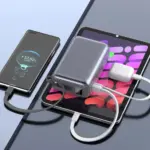 Nova Laptop 65W Powerbank met ingebouwde USB-C kabel 30000 mAh — productfoto 2