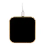 Draadloze oplader bamboe & glas 10W — productfoto 4