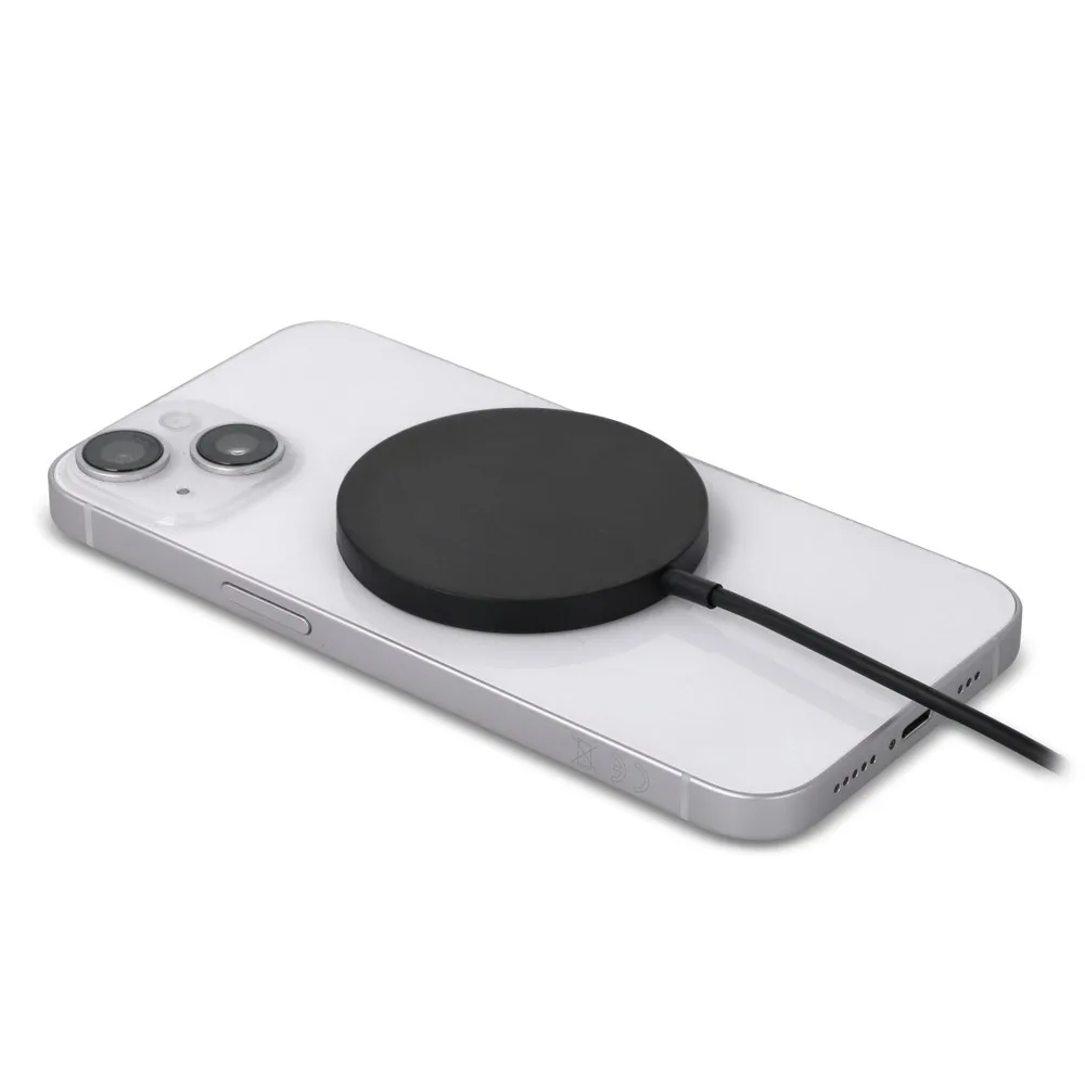 Draadloos magnetische oplader 15W productfoto 3 - Hidalgo Draadloos magnetische oplader 15W — productfoto 3