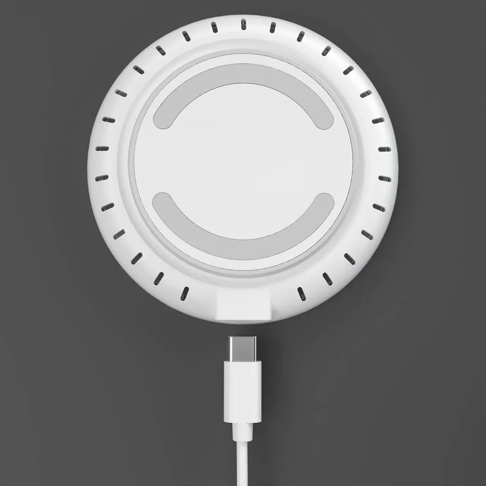 Draadloze Oplader 15 W Fast Charge met LED indicator productfoto 2 - Hidalgo Draadloze Oplader 15 W Fast Charge met LED indicator — productfoto 2