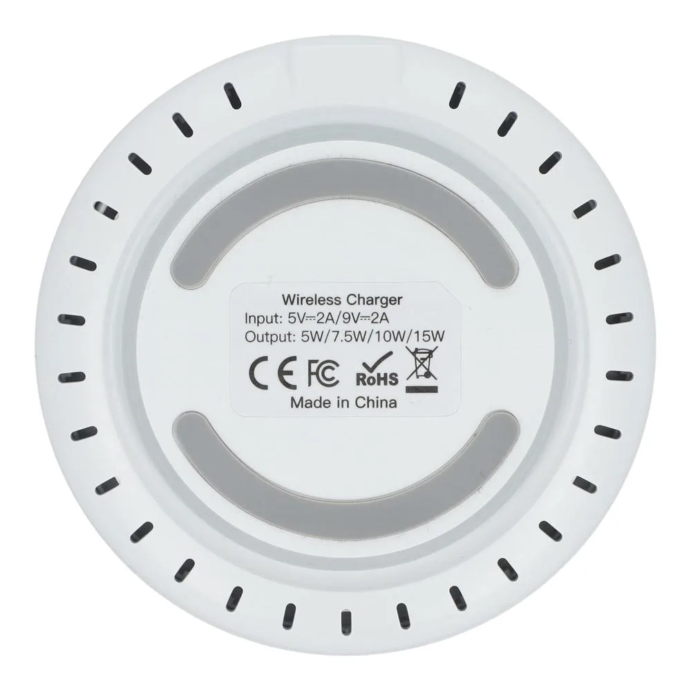 Draadloze Oplader 15 W Fast Charge met LED indicator productfoto 7 - Hidalgo Draadloze Oplader 15 W Fast Charge met LED indicator — productfoto 7