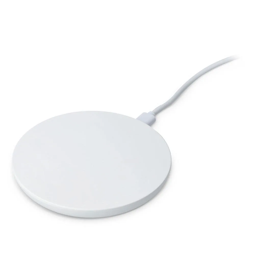 Draadloze Oplader 15 W Fast Charge met LED indicator wit - Hidalgo Draadloze Oplader 15 W Fast Charge met LED indicator, wit