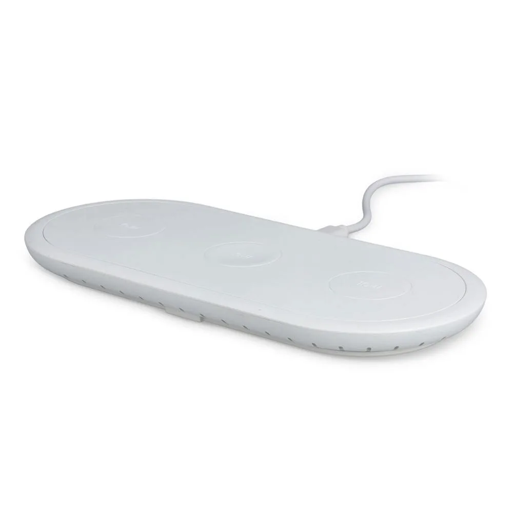 3-in-1 Draadloze Oplader 15 W Smartphone Apple Watch AirPod productfoto 6 - Hidalgo 3-in-1 Draadloze Oplader 15 W, Smartphone / Apple Watch / AirPod — productfoto 6