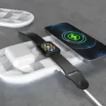 3-in-1 Draadloze Oplader 15 W Smartphone Apple Watch AirPod productfoto 10 - Hidalgo 3-in-1 Draadloze Oplader 15 W, Smartphone / Apple Watch / AirPod — productfoto 10