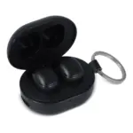 Mini Draadloze Oordopjes Sleutelhanger formaat — productfoto 2