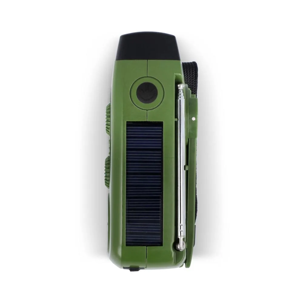 SafeSound Noodradio met Zonne-energie en Opwindbaar productfoto 2 - Hidalgo-werbeartikel SafeSound Noodradio met Zonne-energie en Opwindbaar — productfoto 2