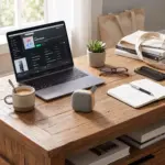 Bamboe draadloze luidspreker 5W — productfoto 9
