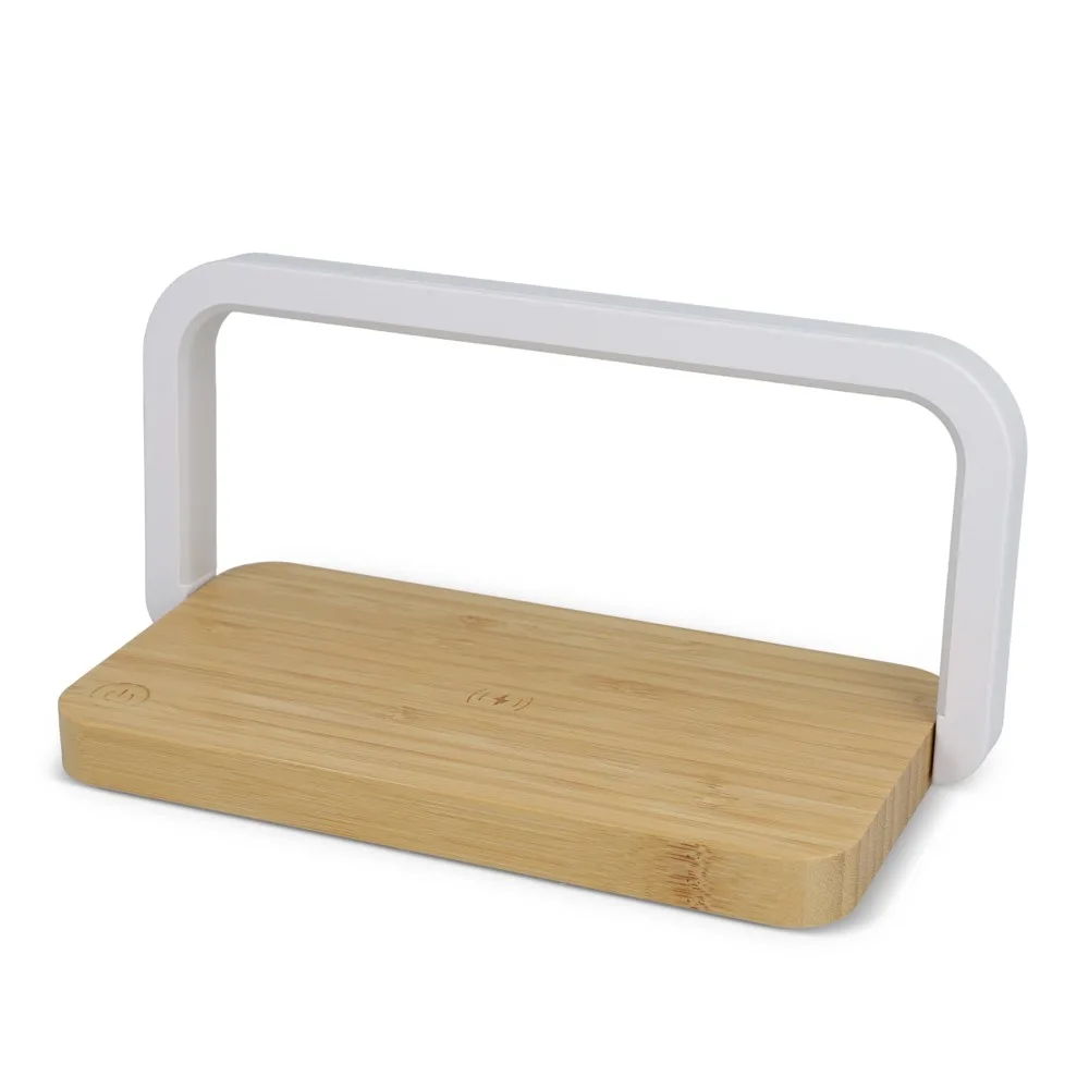 15W Draadloze Oplader met Dimbare LED Lamp productfoto 2 - Hidalgo 15W Draadloze Oplader met Dimbare LED Lamp — productfoto 2