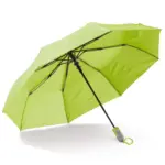 Opvouwbare 22” paraplu auto open, lichtgroen