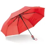 Opvouwbare 22 paraplu auto open rood - Hidalgo-werbeartikel Opvouwbare 22” paraplu auto open, rood