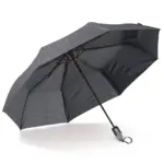 Opvouwbare 22 paraplu auto open zwart - Hidalgo-werbeartikel Opvouwbare 22” paraplu auto open, zwart