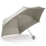 Uiterst lichte opvouwbare 21” paraplu met hoes, taupe