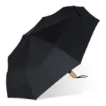 Opvouwbare paraplu 21 R-PET auto open zwart - Hidalgo-werbeartikel Opvouwbare paraplu 21” R-PET auto open, zwart