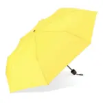 Congo 190T Pongee 21" Opvouwbare paraplu, geel