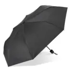 Congo 190T Pongee 21" Opvouwbare paraplu, zwart