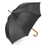 Aran 190T Polyester 23" Paraplu Auto open, zwart