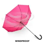 Verdure 190T Pongee 23" Winddichte haakparaplu Auto open — productfoto 12