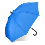 Verdure 190T Pongee 23" Winddichte haakparaplu Auto open, blauw