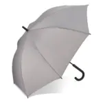 Verdure 190T Pongee 23" Winddichte haakparaplu Auto open, grijs