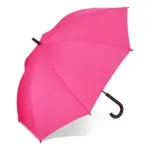 Verdure 190T Pongee 23" Winddichte haakparaplu Auto open, roze