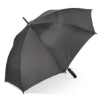 Bosco 190T Polyester 23" Stok paraplu Auto open, zwart