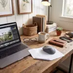Microfiber Mouse Pad Custom Non-Slip Silicone Dots 18x22cm — product photo 11