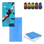 R-PET sneldrogende sport handdoek 40x80cm met etui (200g/m²) sublimatie