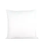 Kussenhoes van twill & kussen 40x40 cm, sublimatiedruk, wit — productfoto 2