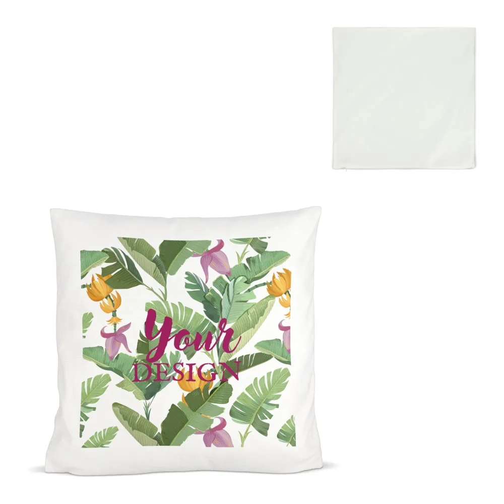 Kussenhoes van pluche & kussen 40x40 cm, sublimatiedruk