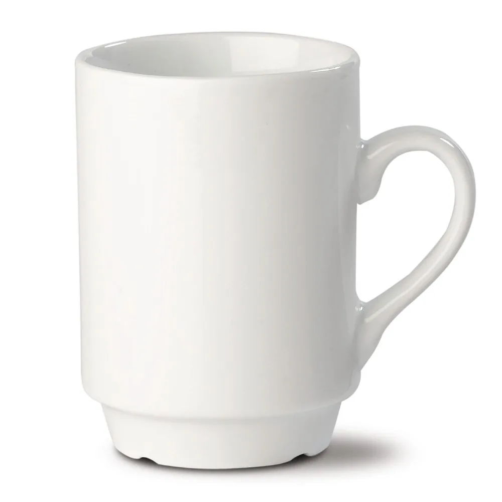 Mok Luxemburg 160ml wit - Hidalgo-werbeartikel Mok Luxemburg 160ml, wit