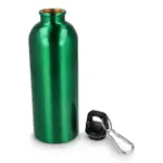 Gerecycled RVS Enkelwandige fles met Karabijnhaak 500ml — productfoto 7