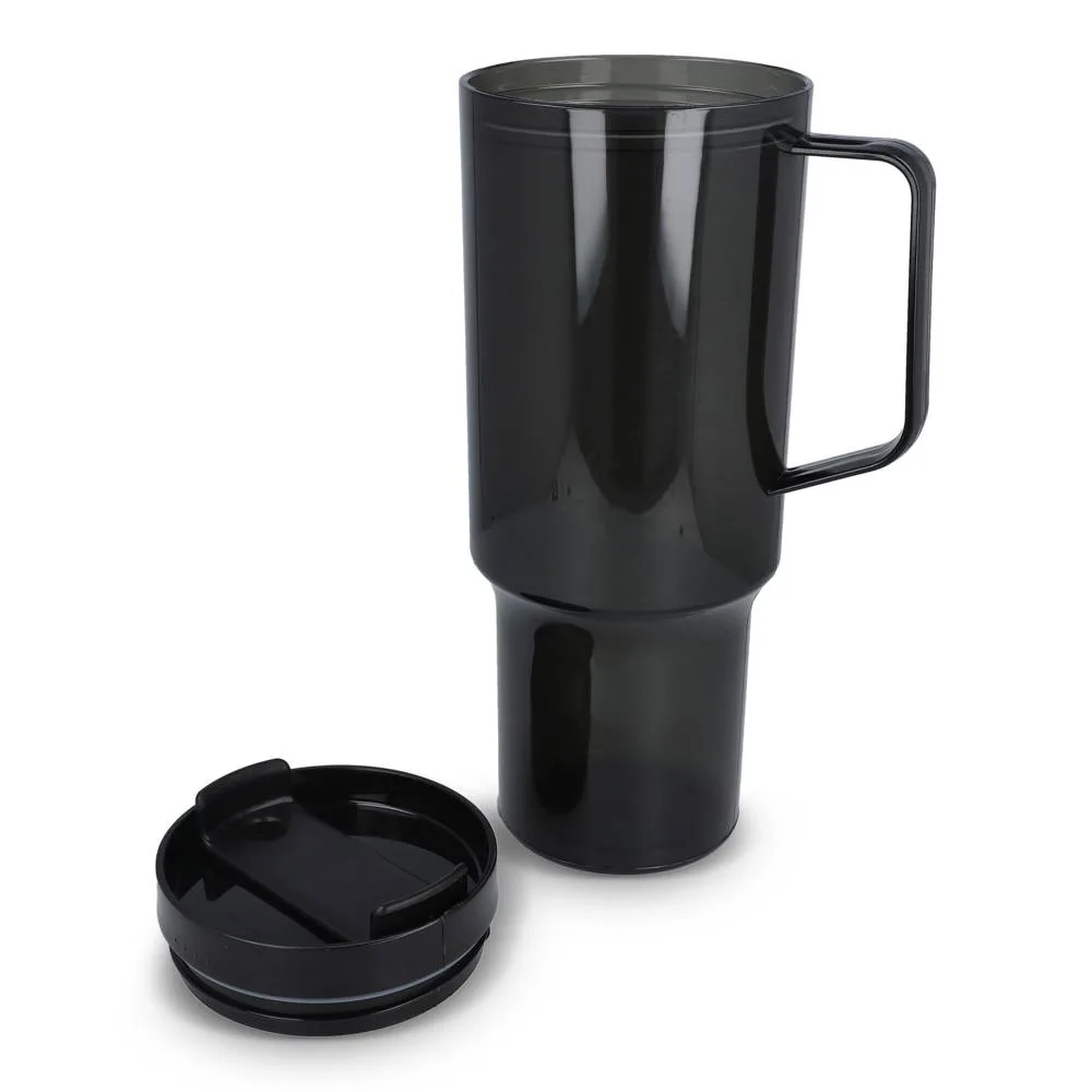 Miami beker met handvat Transparant 12 L R-PET productfoto 3 - Bidons & Shakers Miami beker met handvat Transparant 1.2 L R-PET — productfoto 3