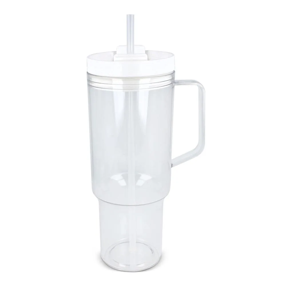 Miami beker met handvat Transparant 12 L R-PET transparant - wit - Bidons & Shakers Miami beker met handvat Transparant 1.2 L R-PET, transparant - wit