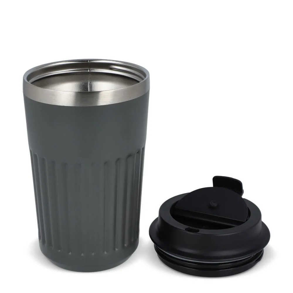 Gerecycled RVS Koffie beker 400ml productfoto 3 - Bidons & Shakers Gerecycled RVS Koffie beker 400ml — productfoto 3
