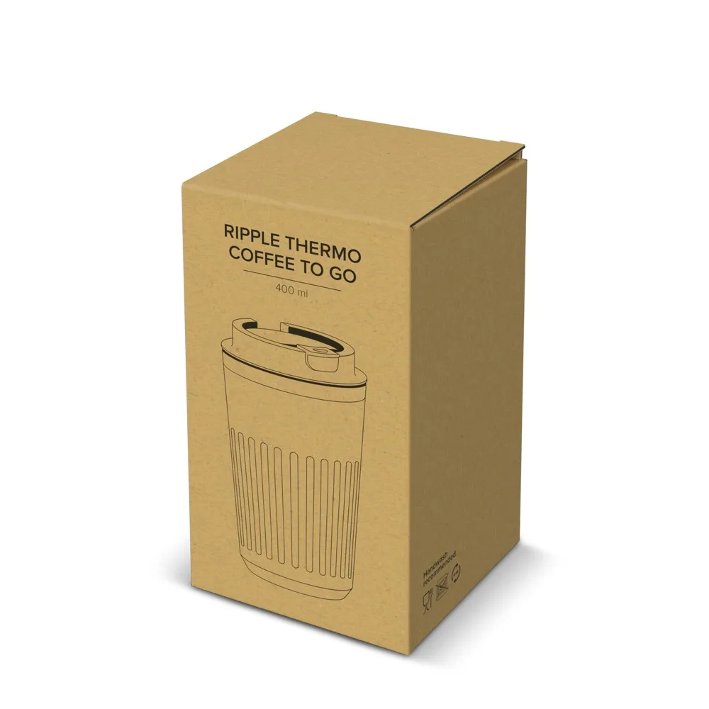 Gerecycled RVS Koffie beker 400ml productfoto 10 - Bidons & Shakers Gerecycled RVS Koffie beker 400ml — productfoto 10