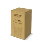Gerecycled RVS Koffie beker 400ml productfoto 11 - Bidons & Shakers Gerecycled RVS Koffie beker 400ml — productfoto 11