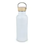 Gerecycled RVS Thermo fles 500ml, wit