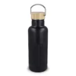Gerecycled RVS Thermo fles 500ml, zwart