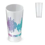Ecologische cup design PP 500ml - Hidalgo Ecologische cup design PP 500ml