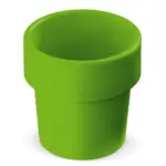 Koffiebeker Hot-but-cool 240ml, lichtgroen