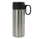 Thermofles Flow met handvat 400ml, zilver