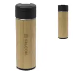 Thermofles Flow bamboe 400ml - Hidalgo-werbeartikel Thermofles Flow bamboe 400ml