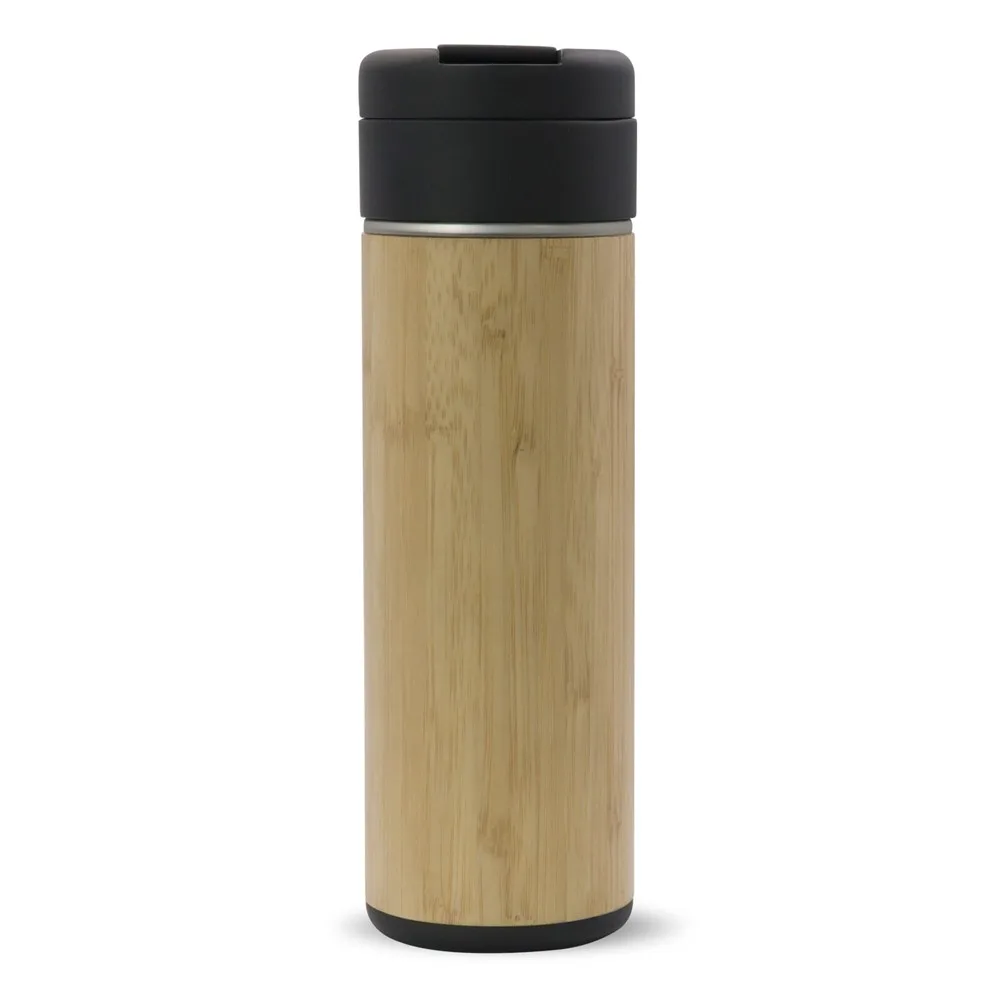 Thermofles Flow bamboe 400ml productfoto 5 - Hidalgo-werbeartikel Thermofles Flow bamboe 400ml — productfoto 5