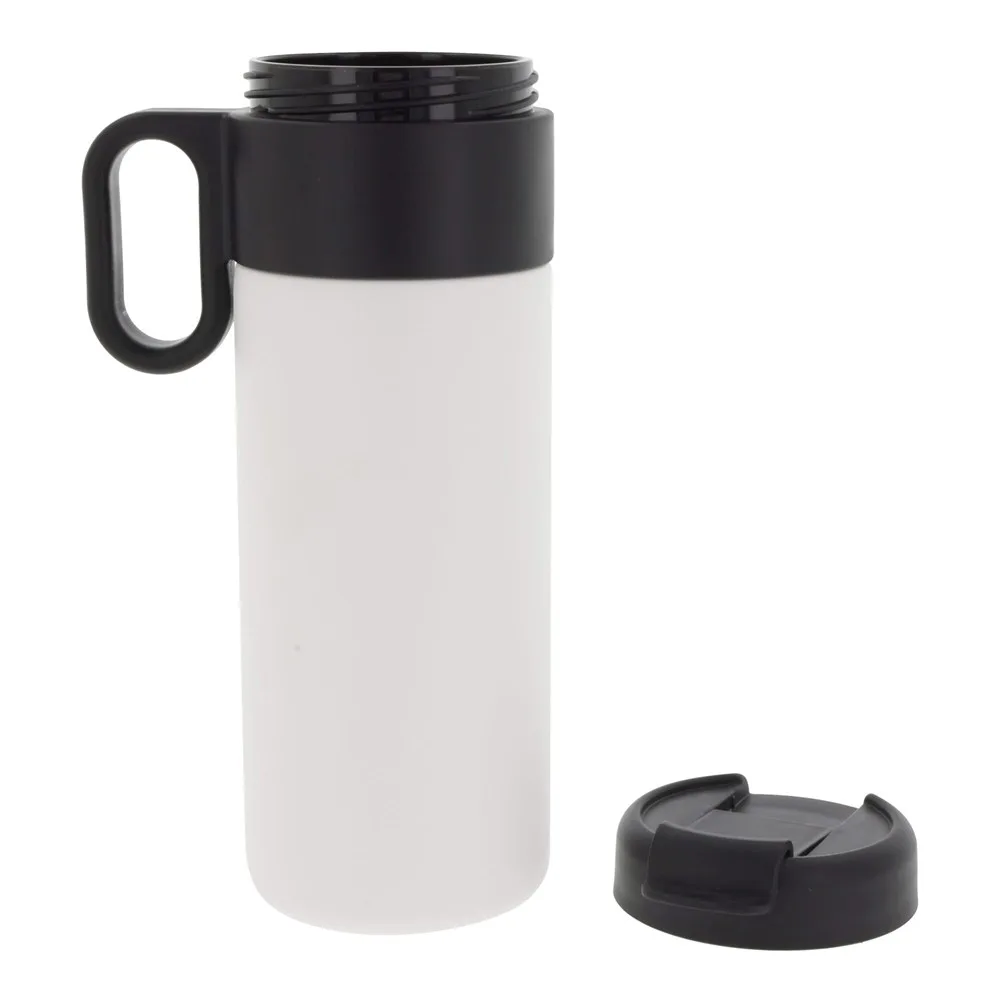 Thermofles Flow met handvat sublimatie 400ml productfoto 2 - Bidons & Shakers Thermofles Flow met handvat sublimatie 400ml — productfoto 2