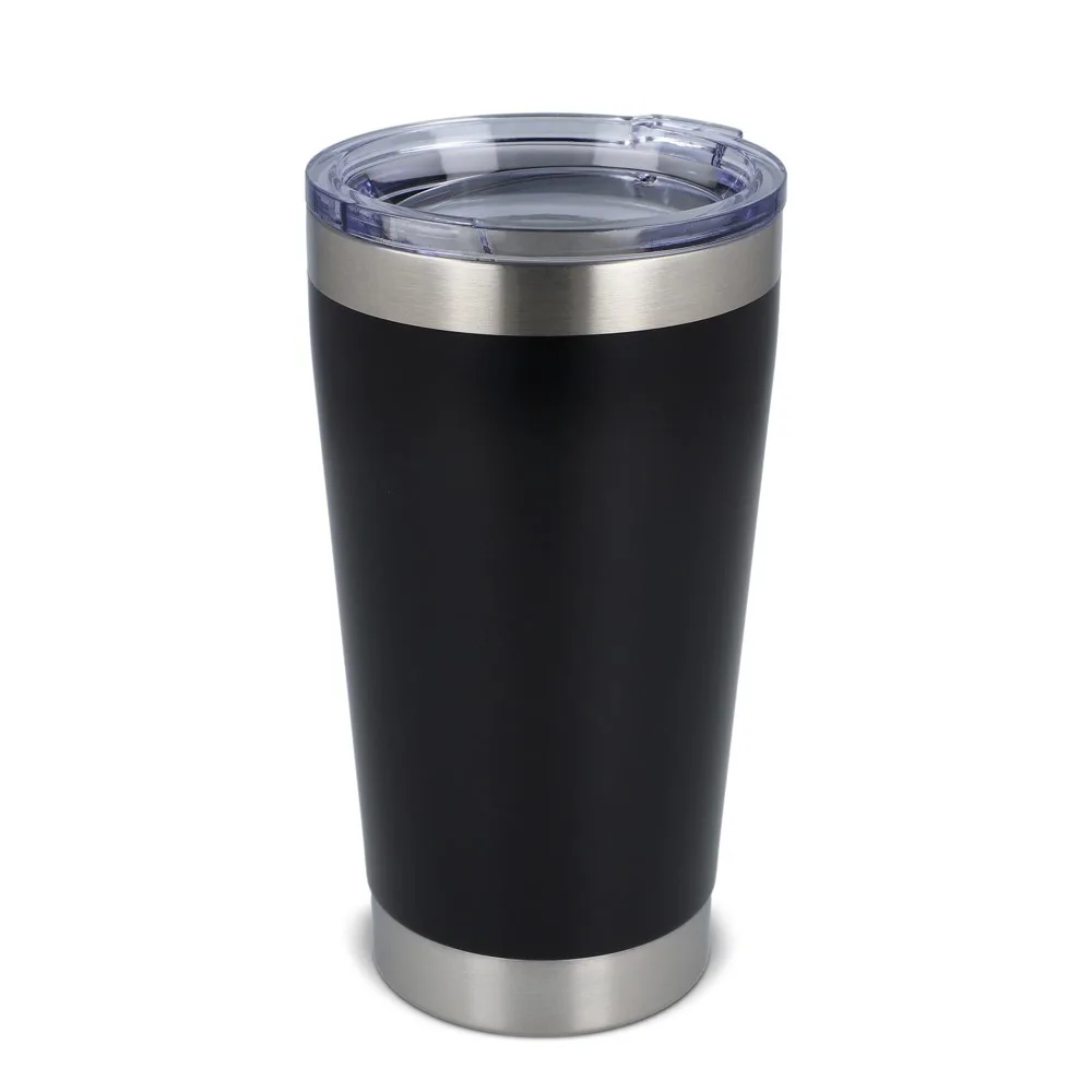 T-ceramic thermosbeker met deksel Cango 500ml zwart - Bidons & Shakers T-ceramic thermosbeker met deksel Cango 500ml, zwart